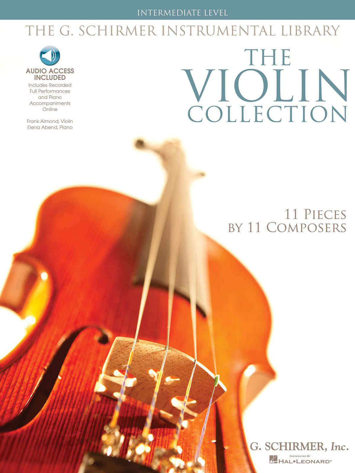 SCHIRMER VIOLIN COLLECTION + AUDIO TRACKS, INTERMEDIATE LEVEL