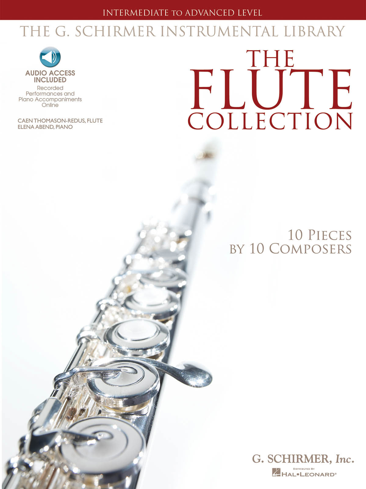 SCHIRMER FLUTE COLLECTION + AUDIO TRACKS, INTERMEDIATE TO ADVANCED LEVEL