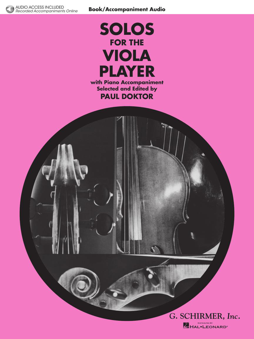 HAL LEONARD SOLOS FOR THE VIOLA PLAYER + AUDIO TRACKS - VIOLA