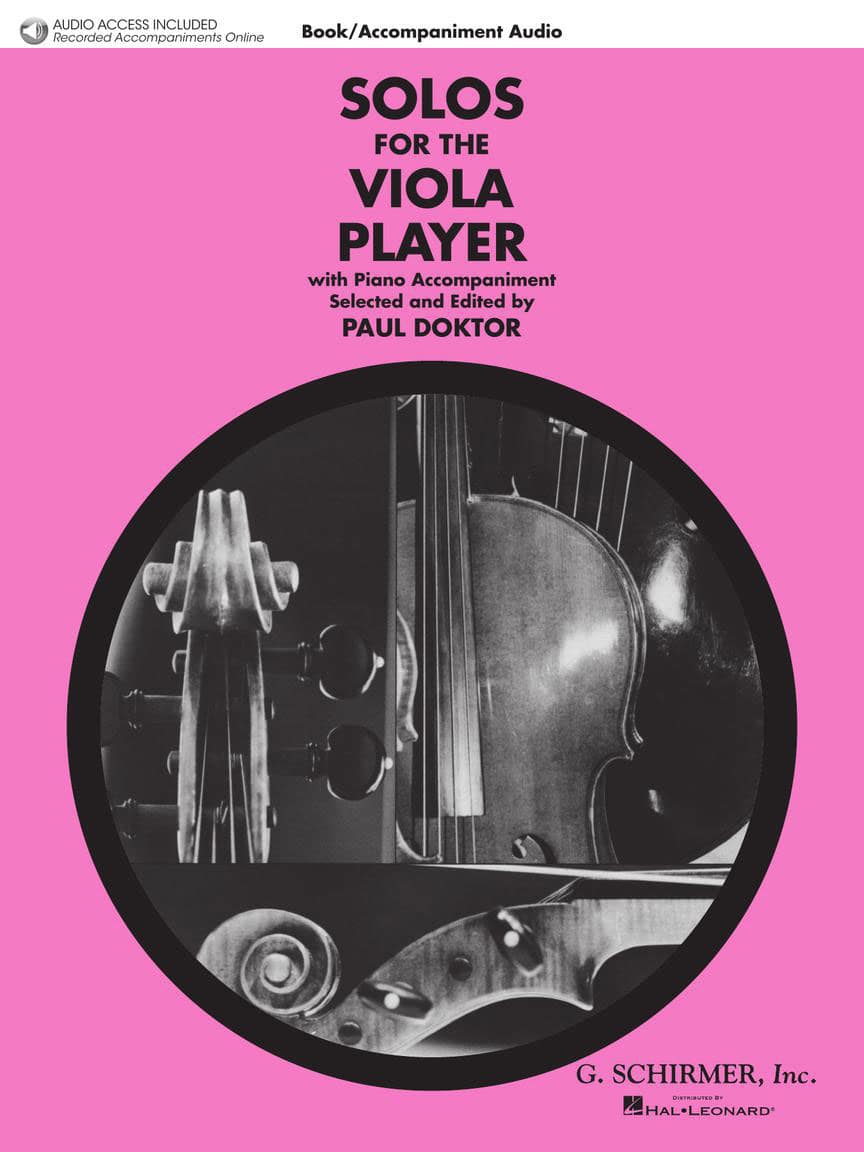 HAL LEONARD SOLOS FOR THE VIOLA PLAYER + AUDIO EN LIGNE - VIOLA