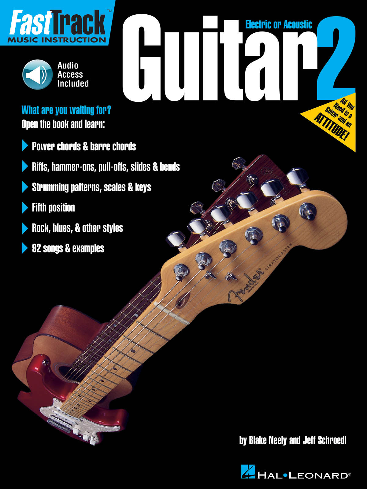 HAL LEONARD FAST TRACK GUITAR VOL.2 + AUDIO TRACKS - GUITAR TAB