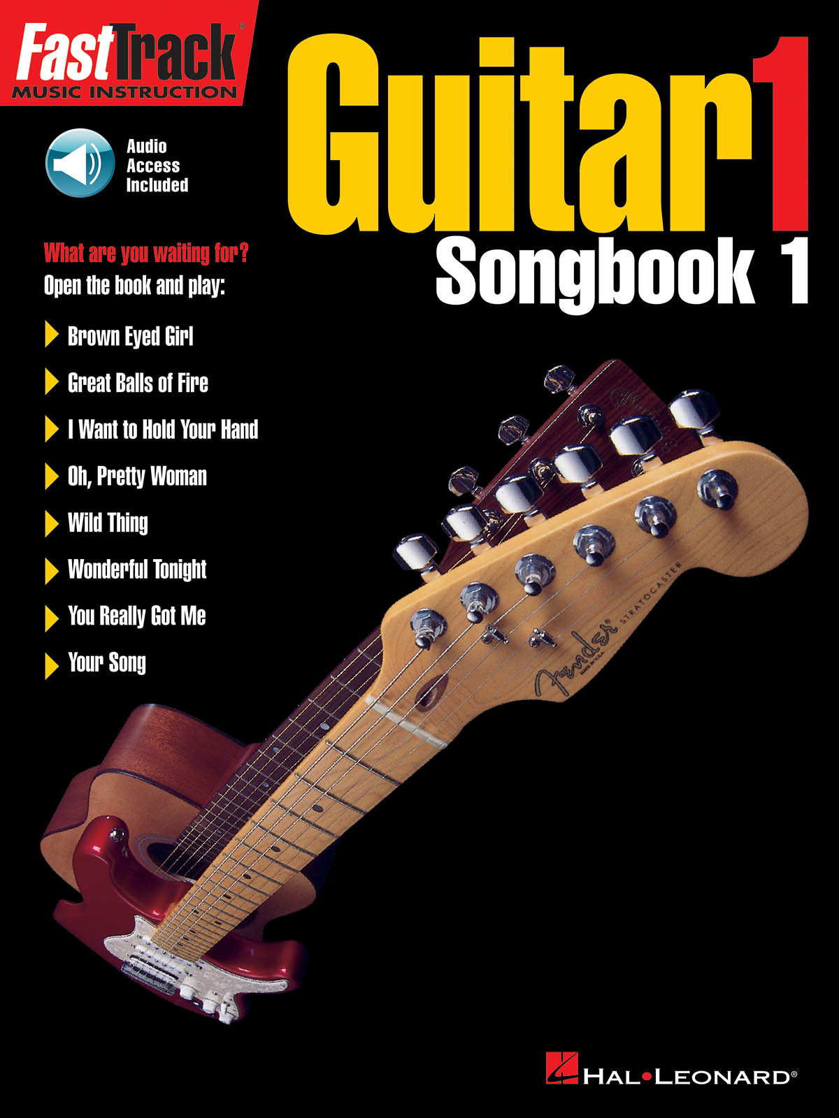 HAL LEONARD FAST TRACK GUITAR - LEVEL 1 SONGBOOK VOL.1 + AUDIO EN LIGNE - GUITAR TAB
