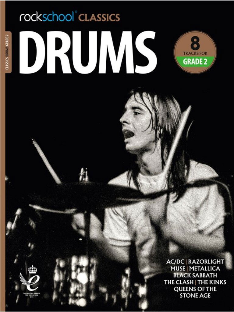 ROCK SCHOOL LIMITED ROCKSCHOOL CLASSICS DRUMS GRADE 2 (2018)