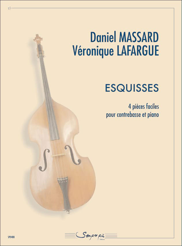 SEMPRE PIU EDITIONS Massard - Esquisses - Contrebasse