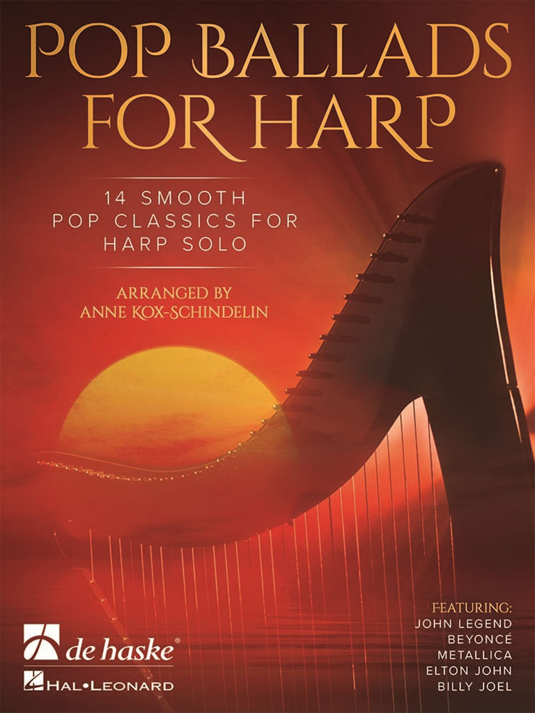 DEHASKE POP BALLADS FOR HARP - 14 POP CLASSICS