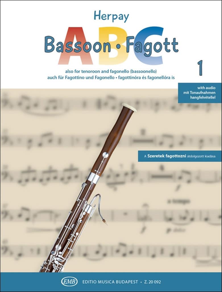 EMB (EDITIO MUSICA BUDAPEST) HERPAY - BASSOON ABC 1