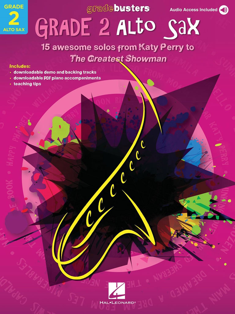 HAL LEONARD GRADEBUSTERS GRADE 2 - ALTO SAXOPHONE
