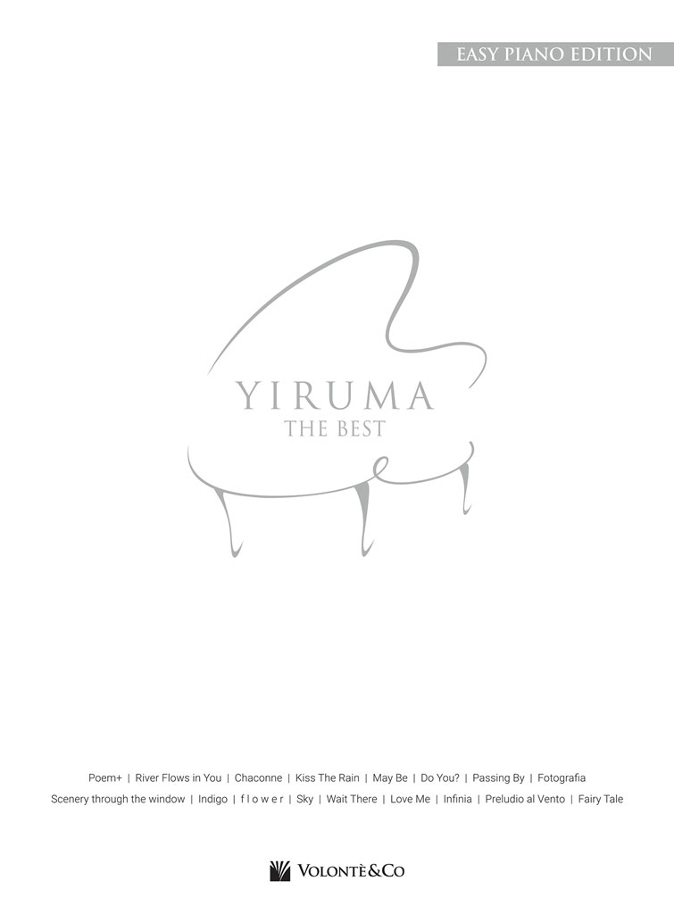 VOLONTE&CO YIRUMA - YIRUMA THE BEST - PIANO
