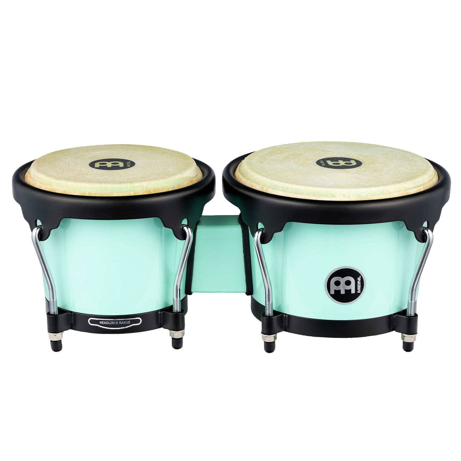 MEINL PERCUSSION JOURNEY SERIES HB50 BONGO, SEAFOAM GREEN