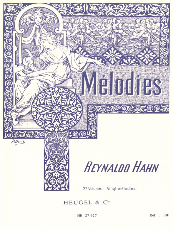 HEUGEL HAHN R. - 20 MELODIES VOL.2 - VOIX MOYENNE ET PIANO