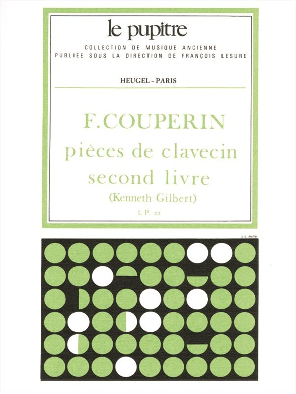 HEUGEL Couperin F. - Pieces De Clavecin - Livre 2