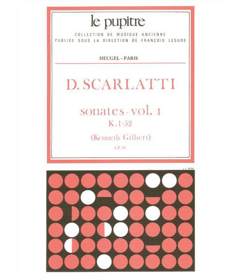 HEUGEL SCARLATTI DOMENICO - OEUVRES COMPLETES POUR CLAVIER- VOL.1