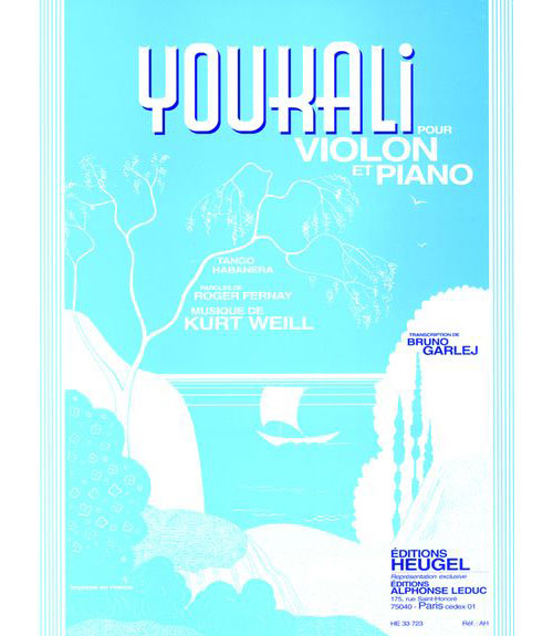 LEDUC WEILL K. - YOUKALI - VIOLON ET PIANO