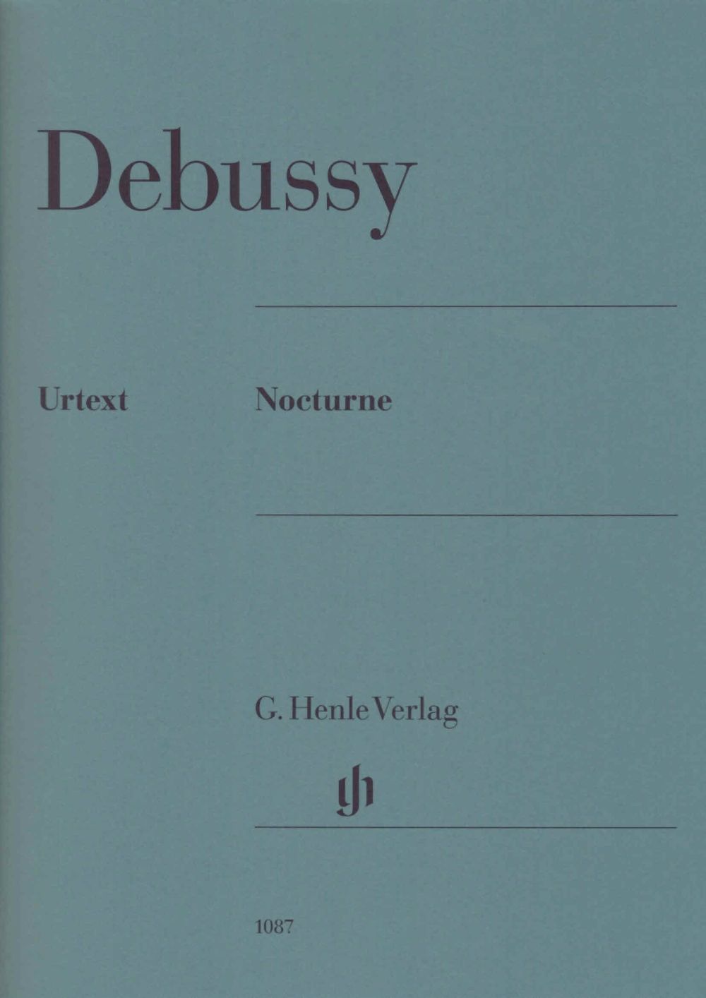 HENLE VERLAG DEBUSSY C. - NOCTURNE - PIANO