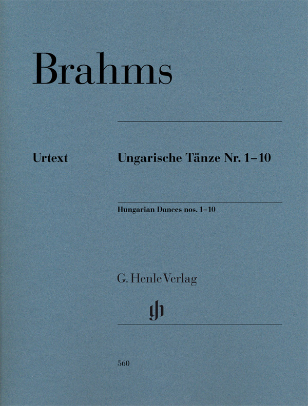 HENLE VERLAG BRAHMS J. - HUNGARIAN DANCES 1-10