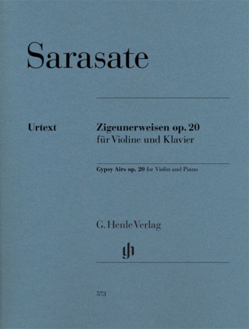 HENLE VERLAG SARASATE P. - ZIGEUNERWEISEN OP.20 - VIOLON & PIANO