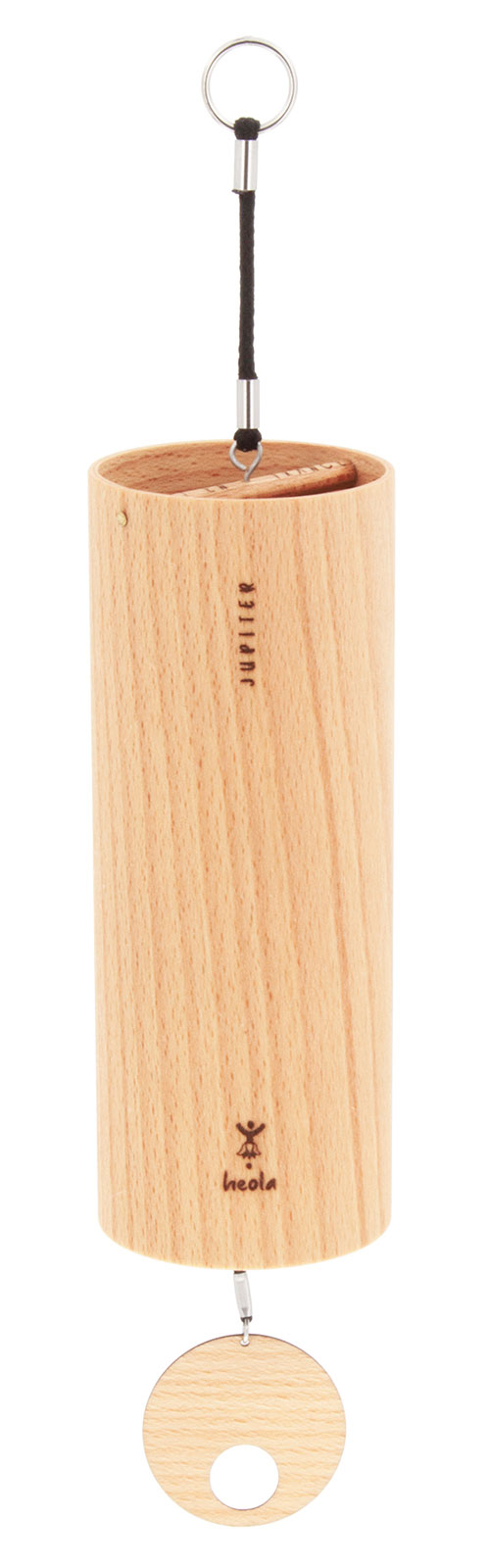 HEOLA Jupiter - Carillon À Vent De Méditation - Hêtre