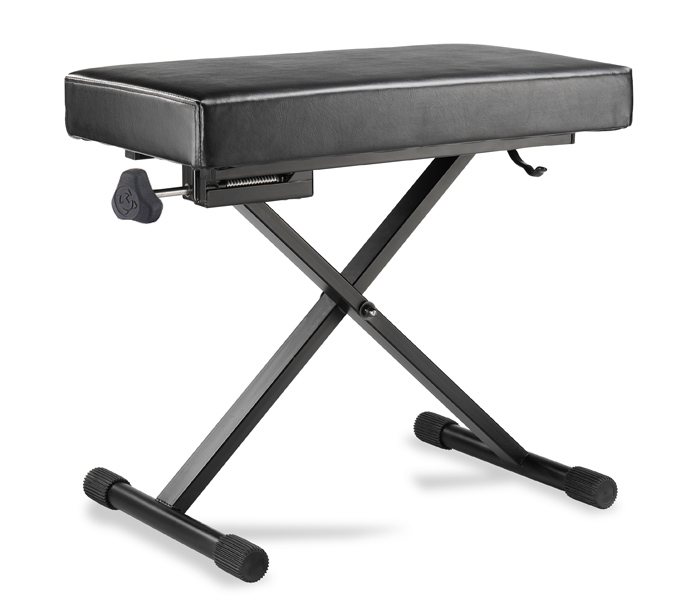 HERCULES STANDS Banquette Clavier KB200B Noire