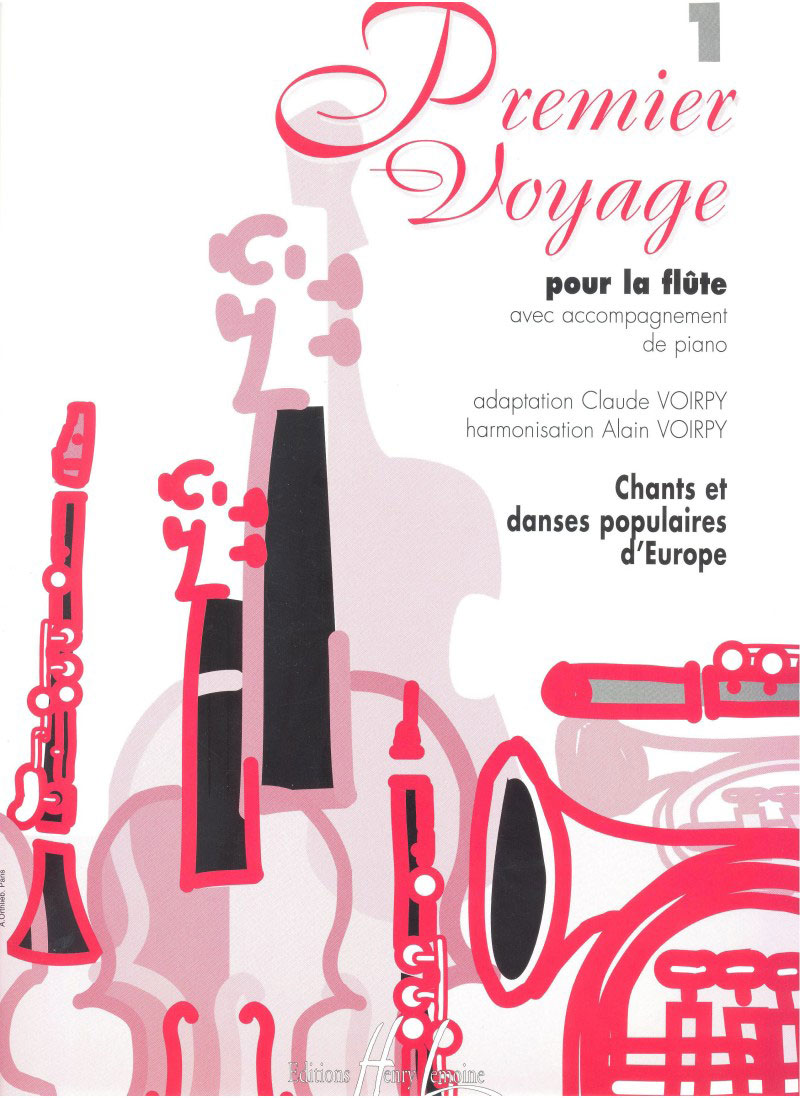 LEMOINE VOIRPY ALAIN - PREMIER VOYAGE VOL.1 - FLUTE, PIANO