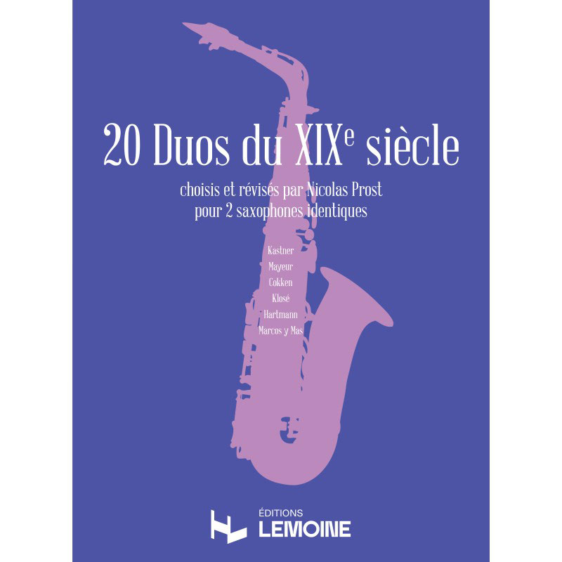 LEMOINE PROST - DUOS DU XIXE SIECLE