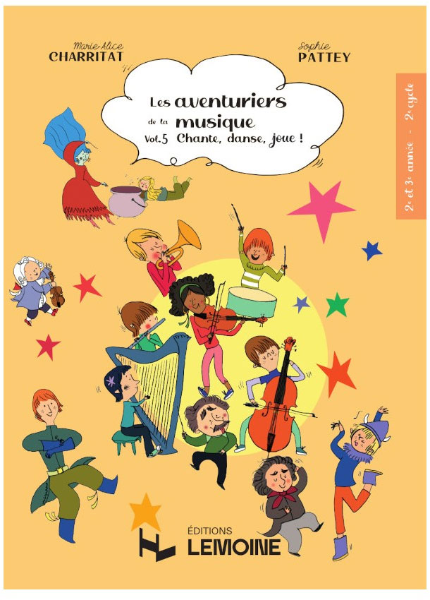 LEMOINE Pattey S. et Charritat M.A. - Les Aventuriers de la musique Vol.5