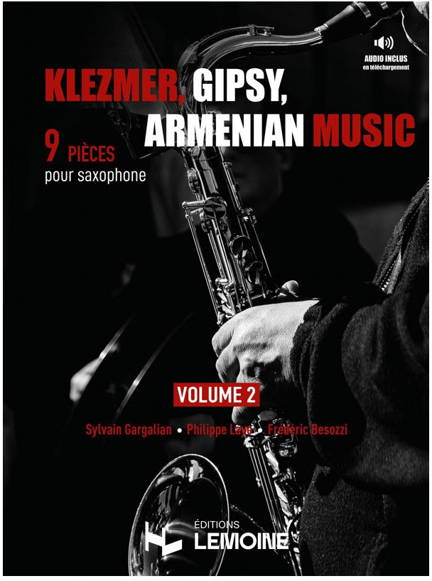 LEMOINE Klezmer, Gipsy, Armenian music - Saxophone Vol.2