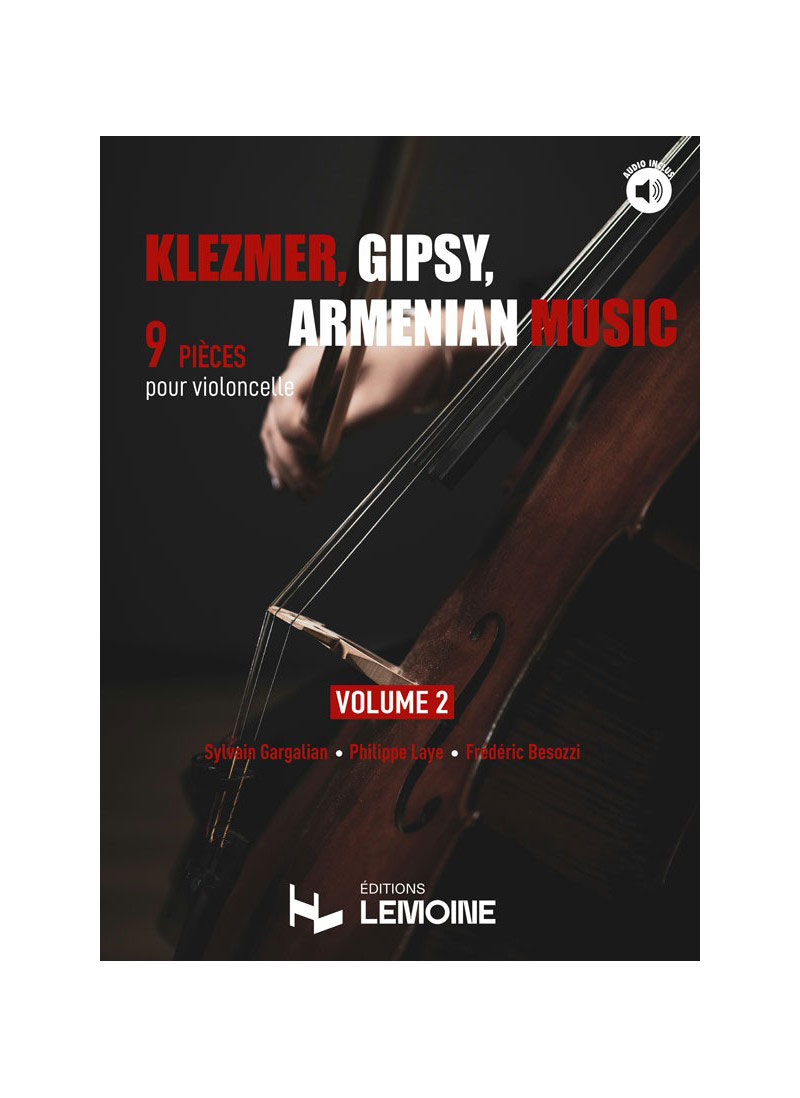 LEMOINE Klezmer, Gipsy, Armenian music - Violoncelle Vol.2