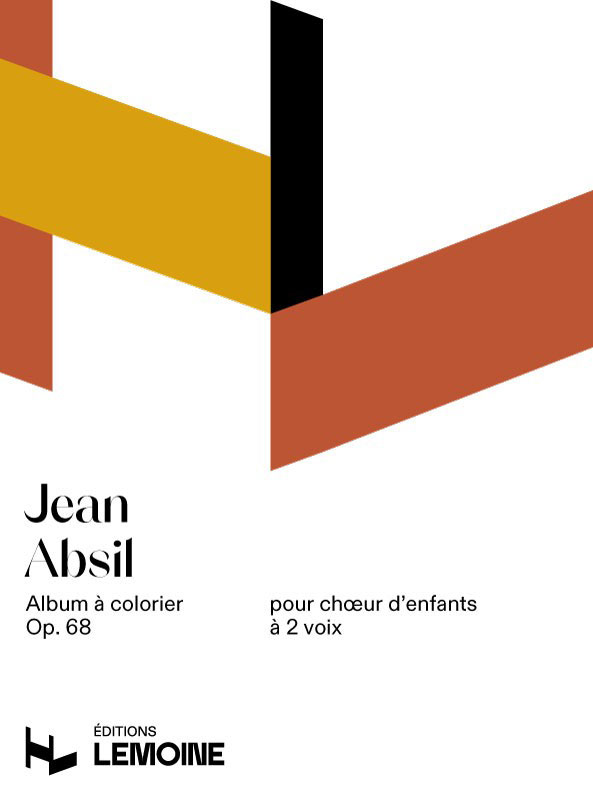 LEMOINE Absil Jean - Album À Colorier Op.68