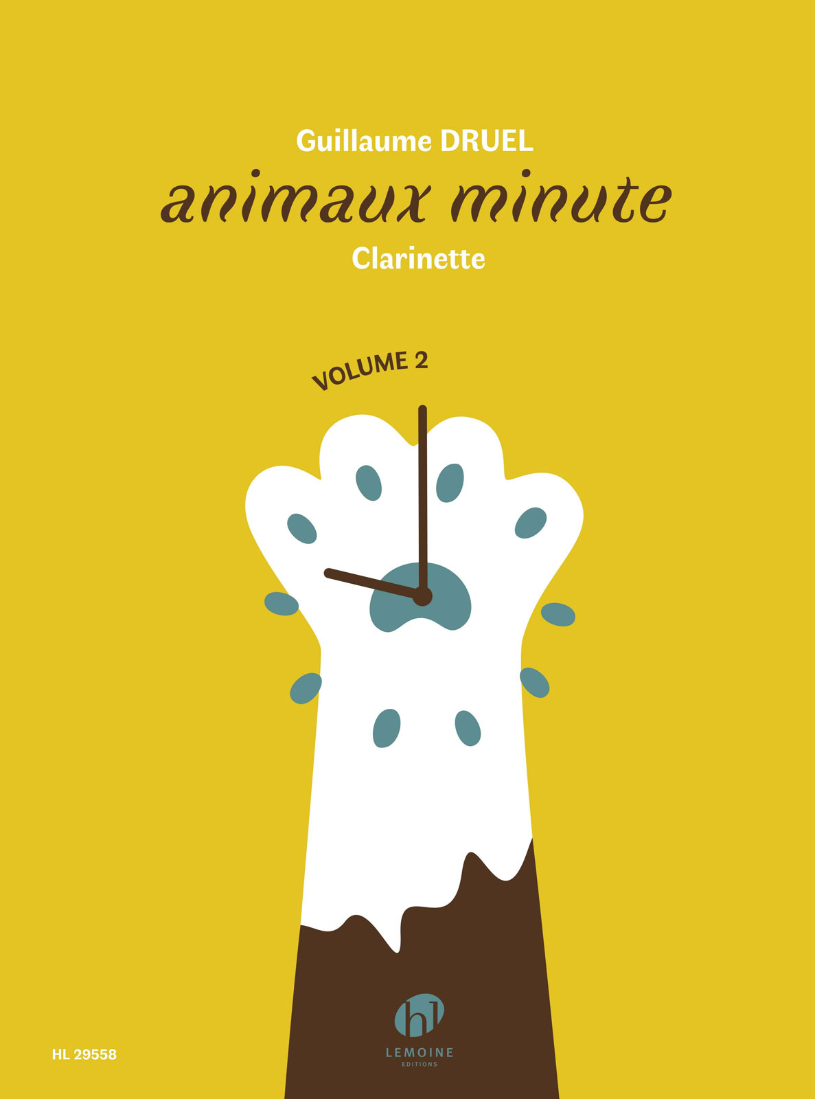 LEMOINE Druel - Animaux Minute Clarinette VOL2
