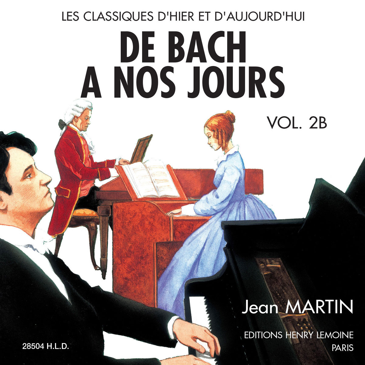 LEMOINE DE BACH A NOS JOURS VOL.2B CD - PIANO