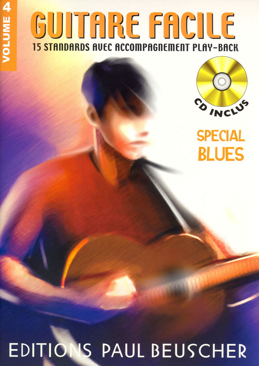 PAUL BEUSCHER PUBLICATIONS GUITARE FACILE VOL.8 SPÉCIAL ROCK VOL.2 INTERMEDIAIRE + CD