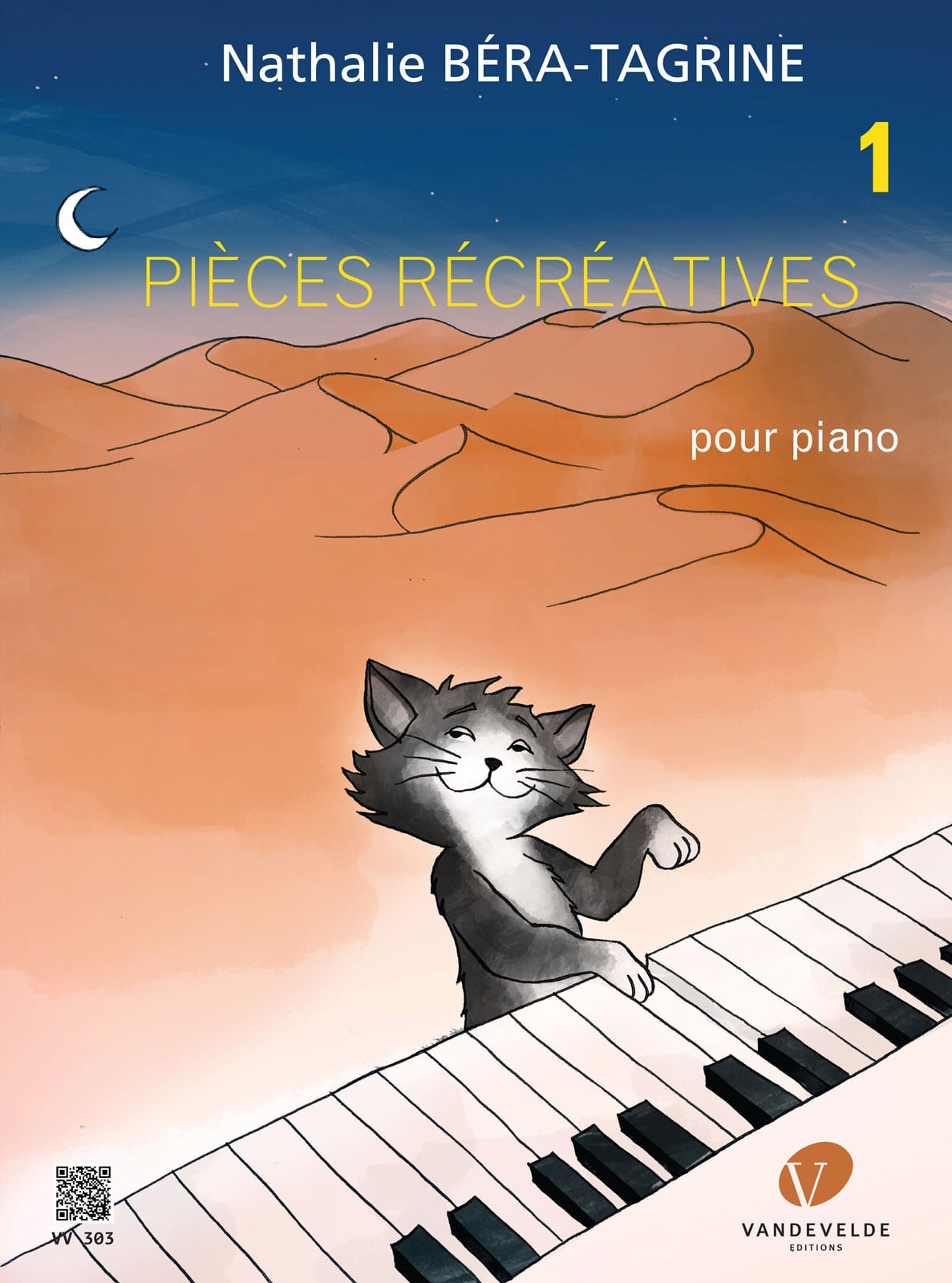 VAN DE VELDE TAGRINE - PIÈCES RÉCRÉATIVES POUR PIANO VOL.1