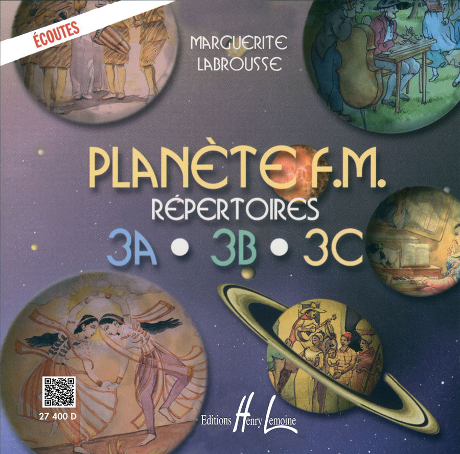 LEMOINE LABROUSSE MARGUERITE - PLANÈTE F.M. VOL.3 - ÉCOUTES - CD SEUL