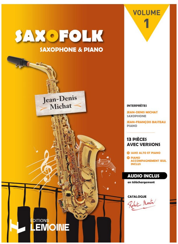 ROBERT MARTIN Michat J.D. - Saxofolk (+ Acc. Piano)