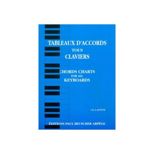 PAUL BEUSCHER PUBLICATIONS LAFITTE CHARLES - TABLEAUX D'ACCORDS - CLAVIER
