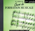 LEMOINE Labrousse Marguerite - Cours De Formation Musicale Vol.3 - CD Seul