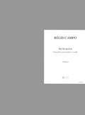 LEMOINE CAMPO REGIS - NOTE-QUATUOR A CORDES