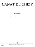 LEMOINE CANAT DE CHIZY E. - BURNING - CLARINETTE, PIANO, VIOLON, VIOLONCELLE
