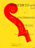 EDITION DELRIEU GOLTERMANN GEORG - CONCERTO N°4 OP.65 EN SOL MAJ. - PREMIER MOUVEMENT - VIOLONCELLE, PIANO