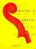 DURAND Breval J.B. - Concertino N°2 En Ut Maj. - Violoncelle, Piano