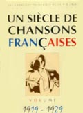 PAUL BEUSCHER PUBLICATIONS SIECLE CHANSONS FRANCAISES 1919-1929 - PVG 