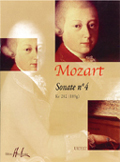 LEMOINE MOZART W.A. - SONATE N° 4 KV282 - PIANO