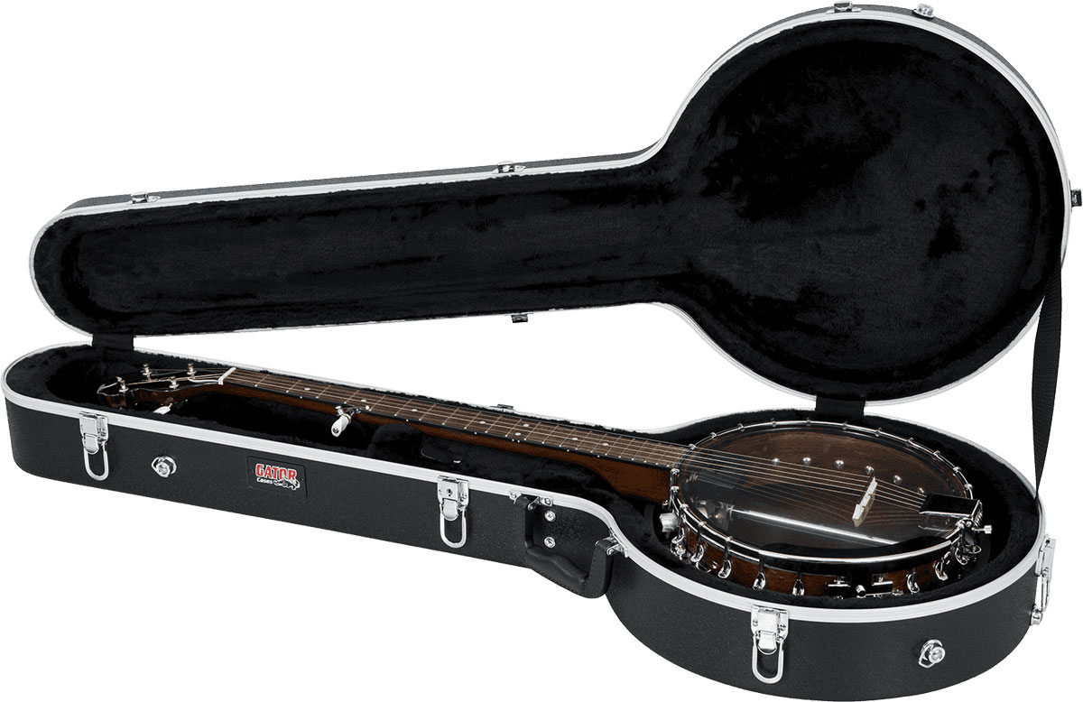 GATOR Banjo XL Deluxe Black ABS Case - GC