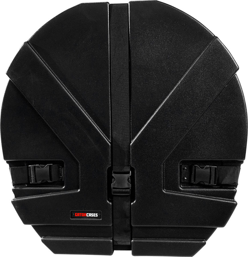 GATOR ROTO-MOLDED CASE GROOVES BASS DRUM 24
