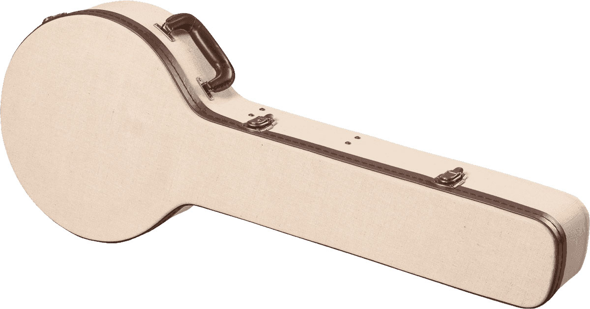 GATOR Banjo XL Deluxe Wood Case, Beige - GW