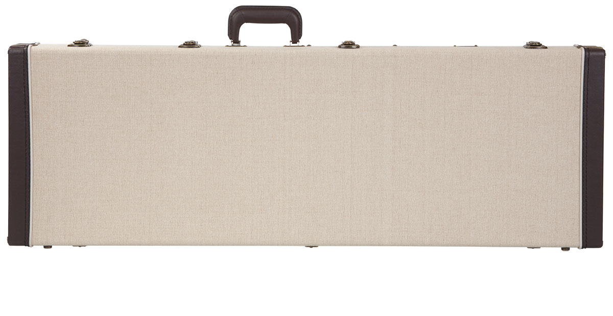 GATOR Journeyman Bass Deluxe Wooden Case, Beige - GW