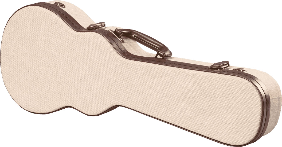 GATOR Étui Ukulélé Concert Beige en Bois Deluxe - GW