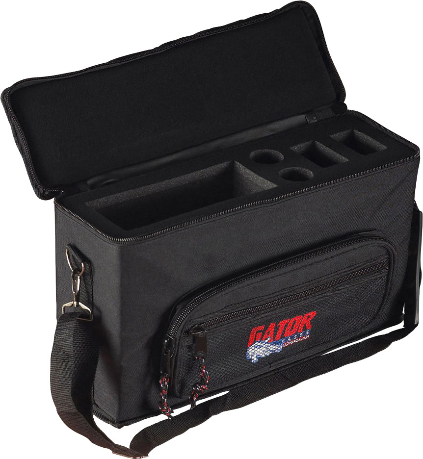 GATOR Housse Pour 2 Micros HF