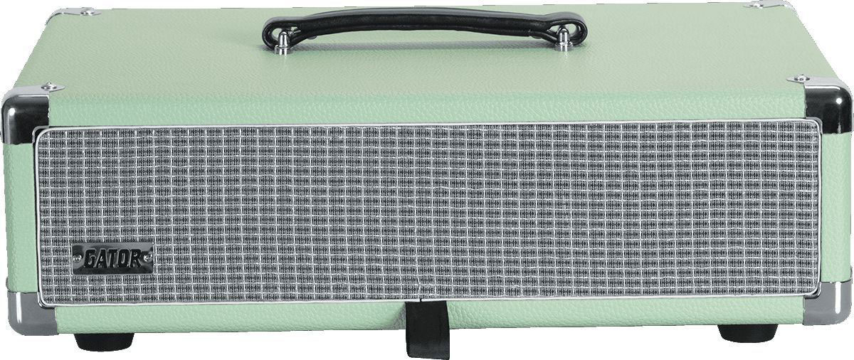 GATOR WOODEN RACK 2U VINTAGE AMP SURF GREEN