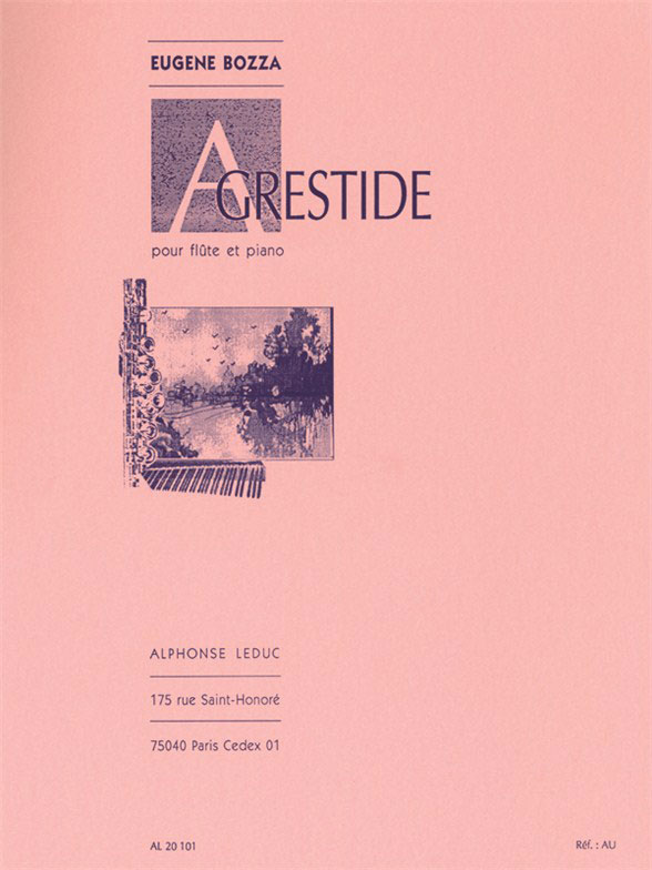 LEDUC Bozza E. - Agrestide Op.44 - Flute et Piano